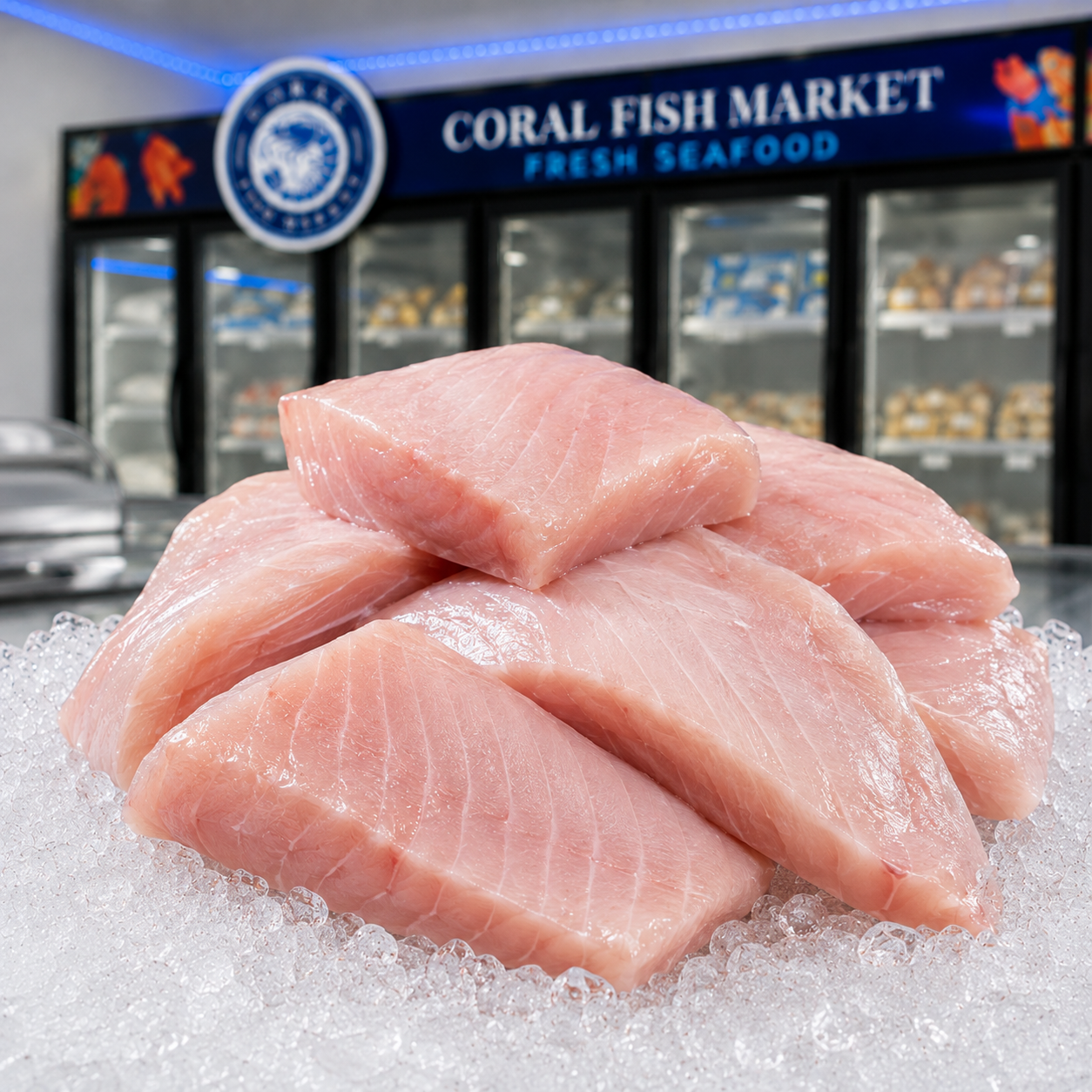 Porciones de Mahi-Mahi