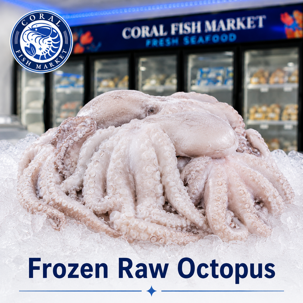 Frozen Raw Octopus