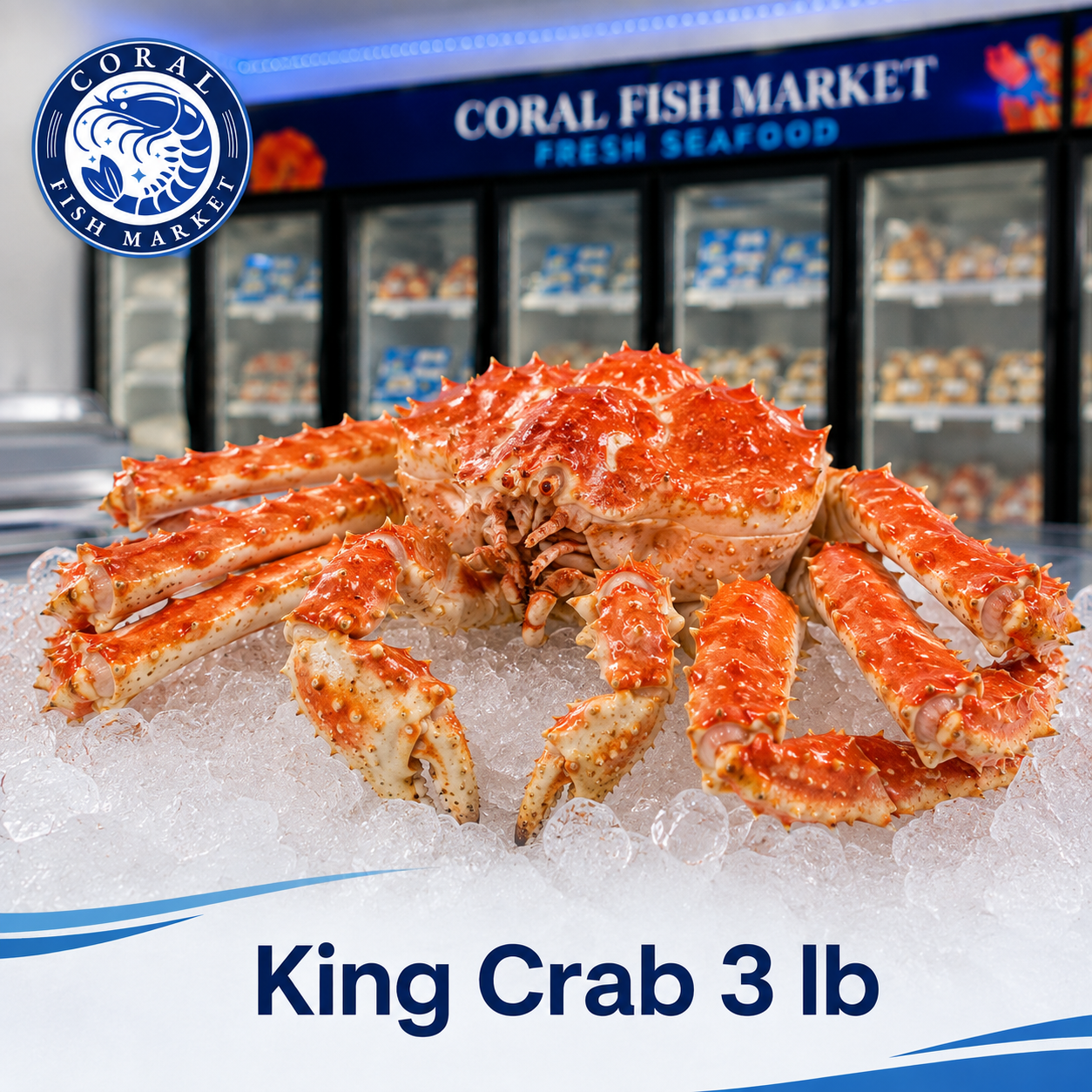 Cangrejo real 3 lb